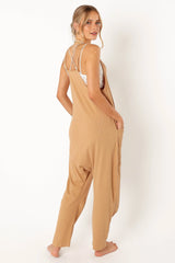 Kenny Jumpsuit - Tan