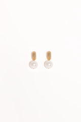 Luciana Earrings - Gold/Pearl