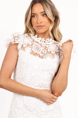 Becca Midi Dress - White