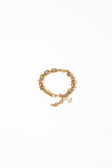 Kaelani Bracelet - Gold/Pearl