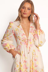 Celestine Jumpsuit - Pink Floral