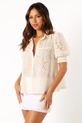 Janelle Top - White