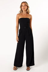 Hansen Strapless Jumpsuit - Black