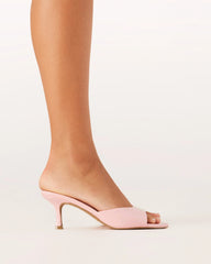 Addy Heels - Ice Pink Patent