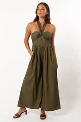 Marias Jumpsuit - Deep Olive
