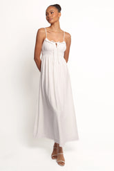 Ceres Maxi Dress - White