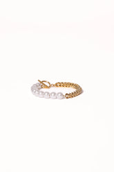 Cascais Bracelet - Gold/Pearl