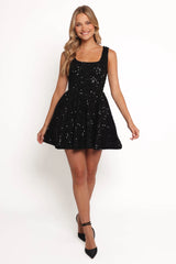 Emma Mini Dress - Black