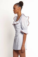 Marilla Mini Dress - Pale Blue