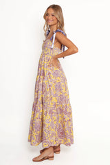 Marigold Maxi Dress - Evening Primrose