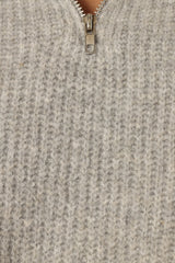 Miranda Knit Sweater - Grey
