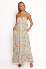 Colette Maxi Dress - Garden Floral