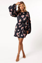 Emillia Dress - Dark Floral