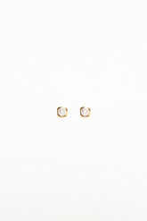 Helene Stud Earrings - Gold/Pearl