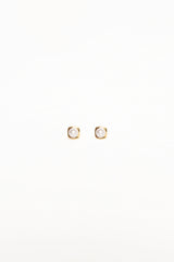 Helene Stud Earrings - Gold/Pearl