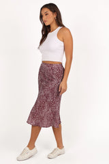 Falco Skirt - Burgundy