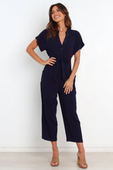 Archie Jumpsuit - Navy