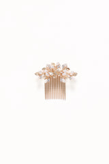 Madelaine Hair Comb - Gold/Pearl