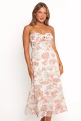 Calantha Maxi Dress - Pink Floral