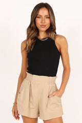 Maggie Shorts - Light Taupe