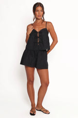 Morena Short Set - Black