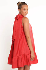 Darian Mini Dress - Red