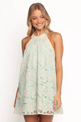 Florella Mini Dress - Mint