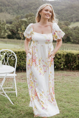 Delaney Maxi Dress - Pink Floral