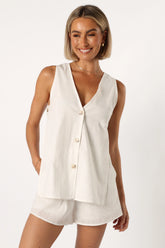 Miller Short Set - White