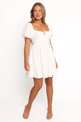 Eliska Mini Dress - White