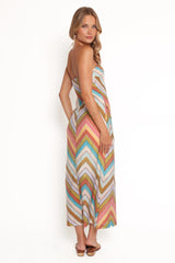 Lane A-Line Maxi Dress - Multi