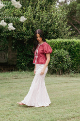 Larina Maxi Skirt - Pink