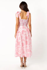 Elle Two Piece Set - Pink Floral