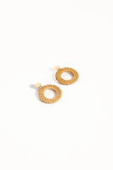 Esther Earrings - Tan
