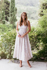 Hayden Maxi Dress - Purple Floral