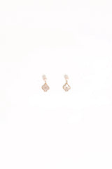 Marlowe Flower Earrings - Gold