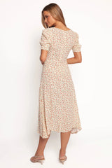 Franklin Dress - Cream Floral