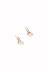 Finley Earrings - Gold/Pearl