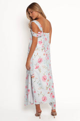 Eloisa Maxi Dress - Blue Floral