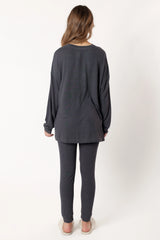 Margo Two Piece Set - Charcoal