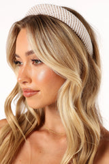 Carey Headband - Pearl