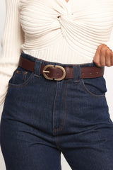 Abbott Belt - Dark Brown