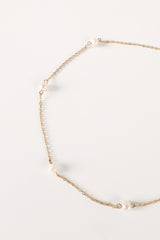 Kealy Pearl Necklace - Gold