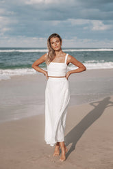 Camellia Two Piece Set - White