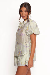 Mimii Short Set - Light Sage