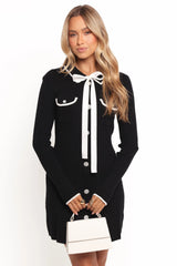 Acantha Mini Dress - Black