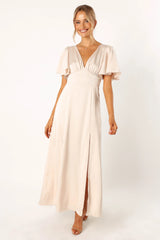 Casper Maxi Dress - Pearl