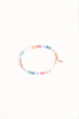 Kylie Bead Bracelet - Denim