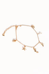 Alex Charm Bracelet - Gold