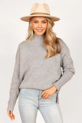 Conny Knit Sweater - Grey